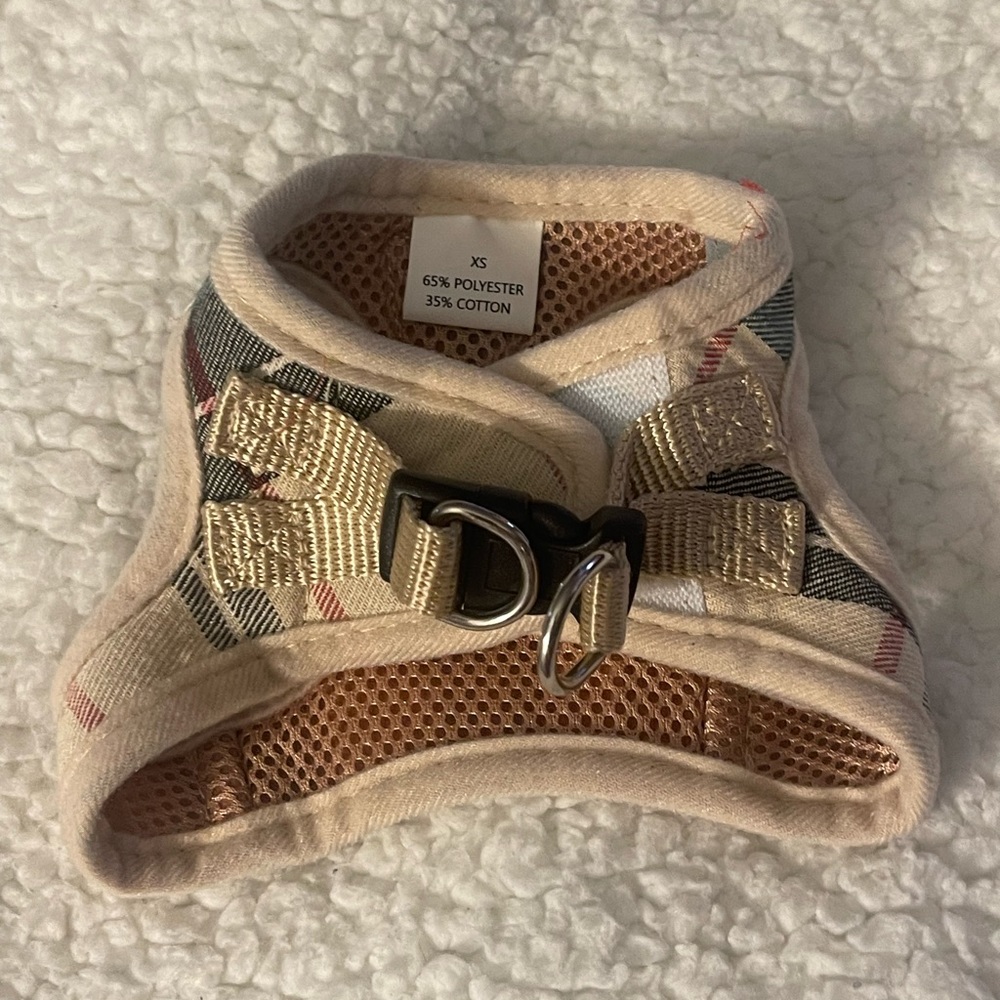 Classic Plaid Puppy Harness - Size XS